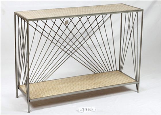 Decorative Furniture metal and wood display shelves