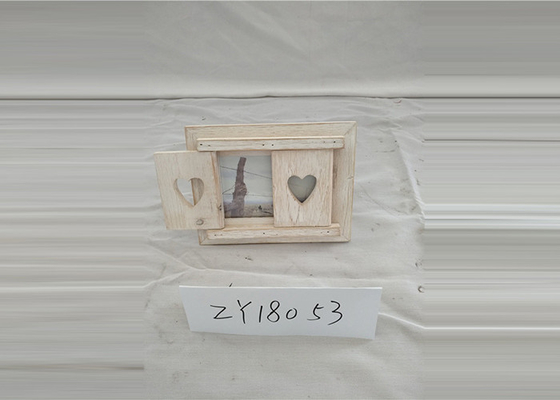 Heart Shaped White Wooden 6x4 Inch Album Picture Frames