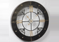 Vintage Wrought Circular 3D Retro Metal Wall Clock