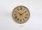 ZY19039 12 Hours Carved Round Wooden Clocks Wall Art Clock