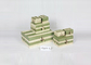 Light Green White 41x37x55cm Jewelry Wooden Box Cabinet