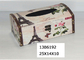 Living Room Office MDF PU Printing Wooden Tissue Box