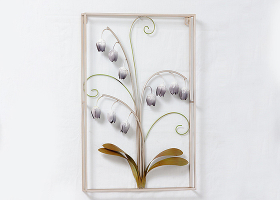 Rose Gold Contemporary Artistical Metal Wall Art Decor