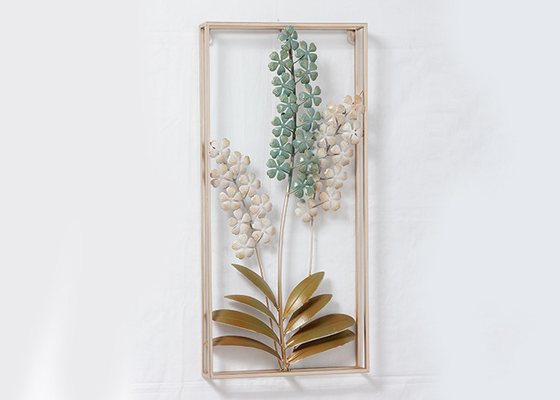 Rose Gold Contemporary Artistical Metal Wall Art Decor