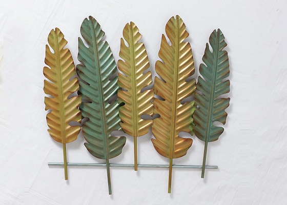 Palm Leaves Metal Wall Art Decor