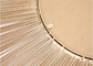 Round Mirrored Wall Art Gold Sunburst Square Metal Frame Modern Home Decoration