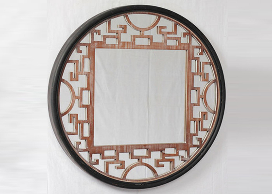 Bedroom Pantone Color Decorative Wood Framed Mirrors