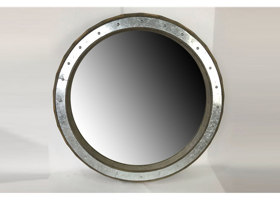 Black Anti Corrosion Decorative Wood Framed Mirrors